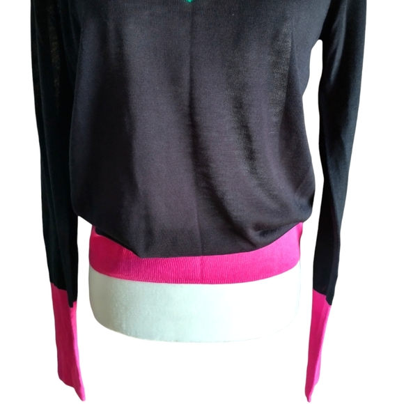 NWT I🖤Ronson Mesh Knit Top - Picture 3 of 13